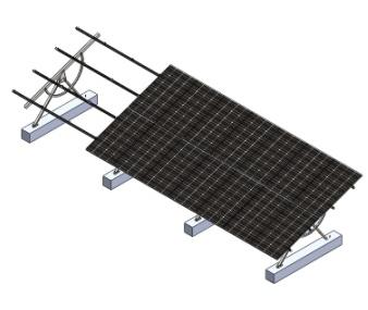 rack-4 ground mount